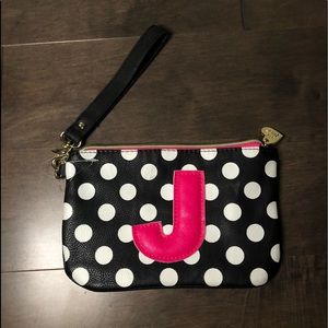 BRAND NEW Betsey Johnson J wristlet